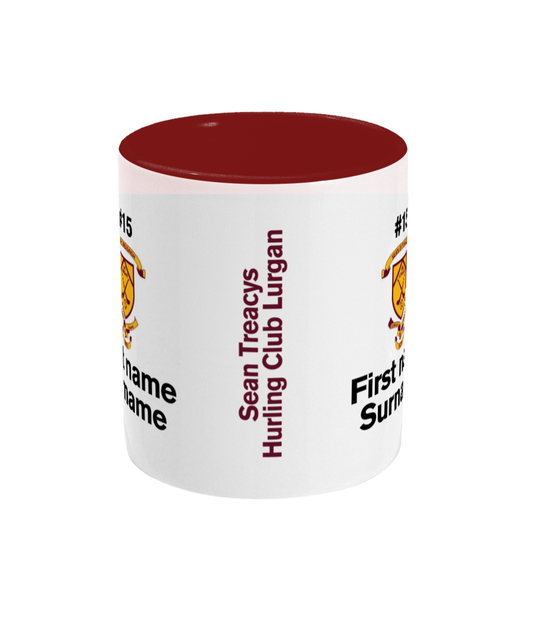 Personalised Sean Treacys Hurling Club Lurgan Mug