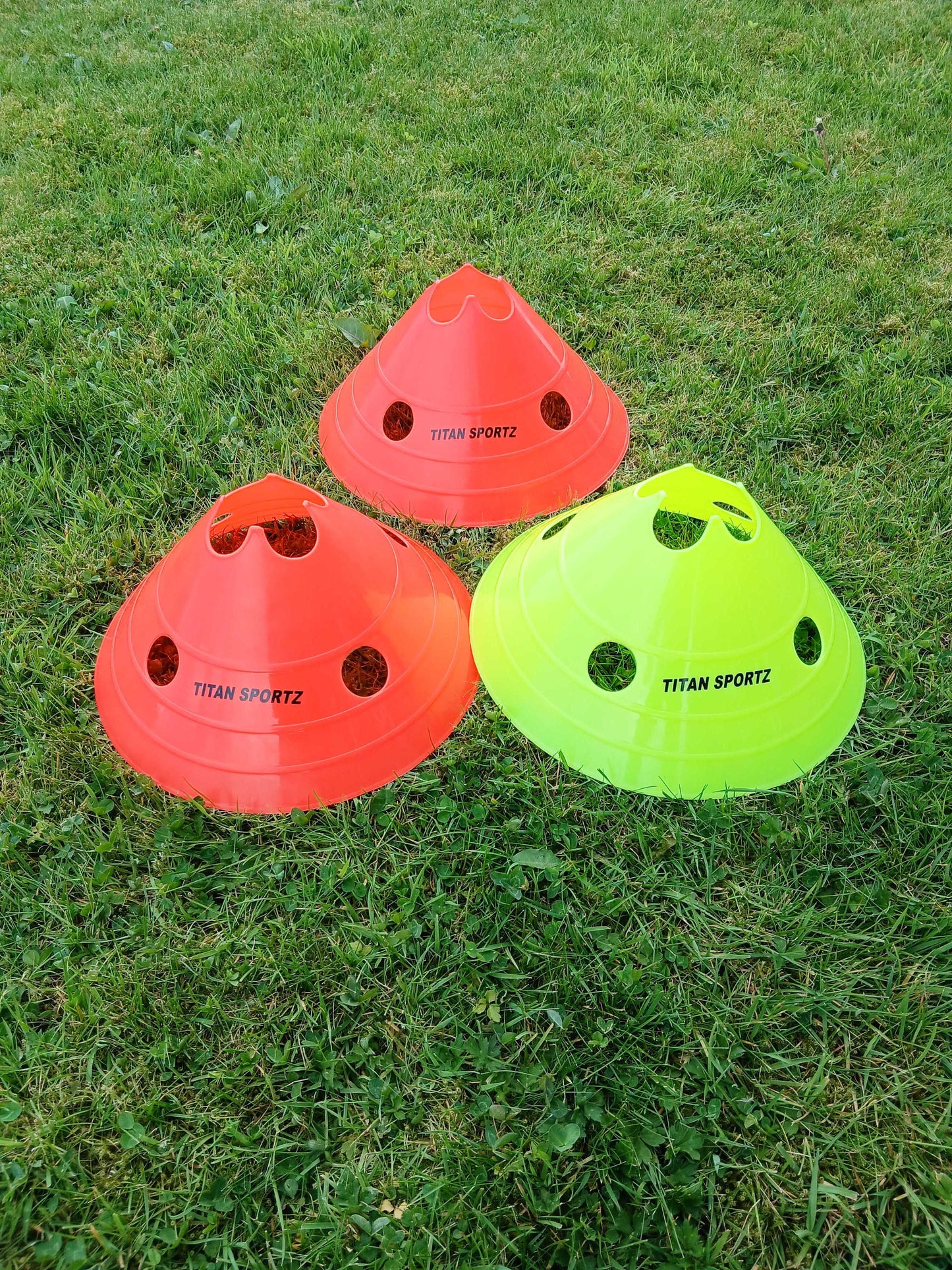 6-inch Multi-coloured Cones (Pack of 20)