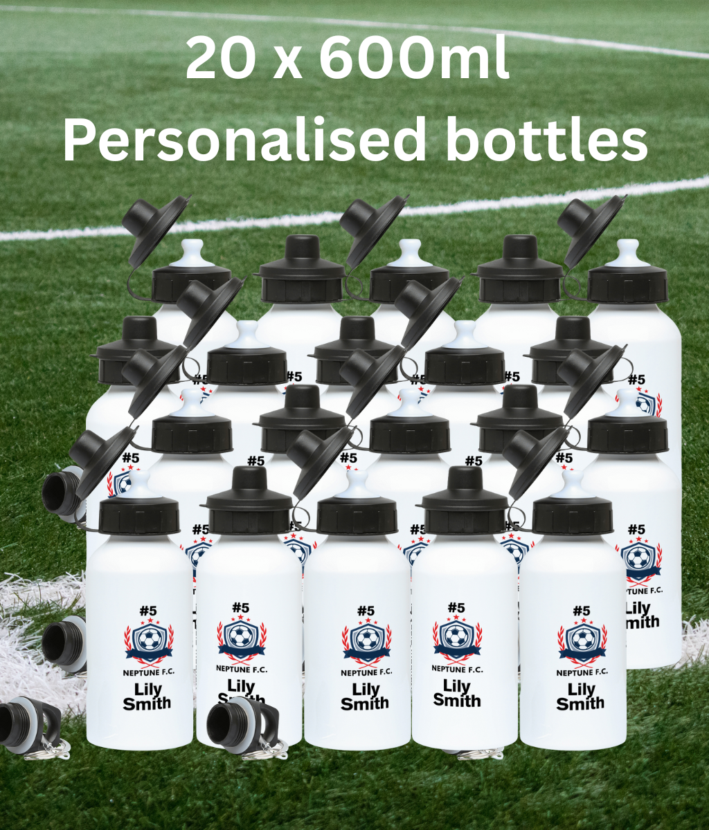 Squad Personalised Bottle Bundle
