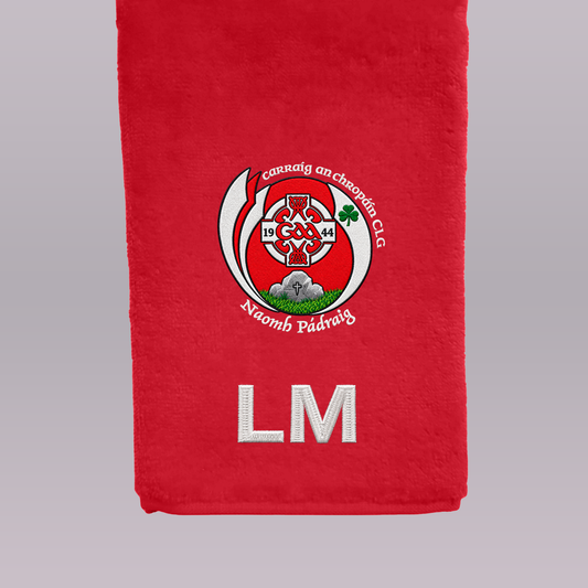 Carrickcruppen GAA Personalised Golf Towel