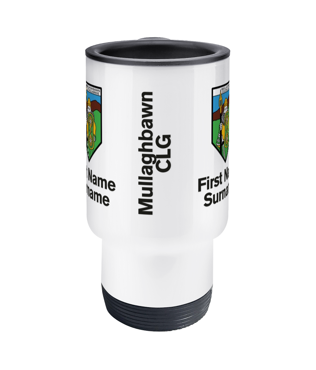 Personalised Mullaghbawn CLG Travel Coffee Mug