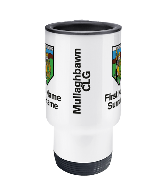 Personalised Mullaghbawn CLG Travel Coffee Mug