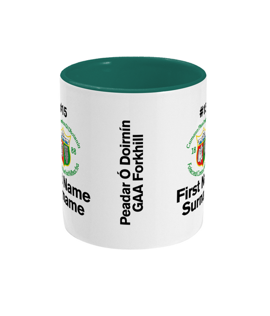 Personalised Peadar Ó Doirnín GAA Forkhill Mug