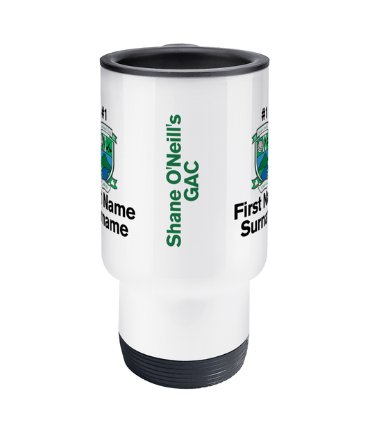 Personalised Shane O'Neill's GAC Travel Coffee Mug