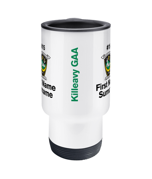 Personalised Killeavy GAA Travel Coffee Mug
