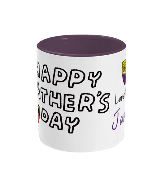 Personalised Carryduff GAC Fathers Day Mug