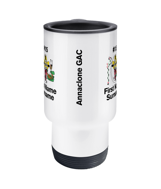 Personalised Annaclone GAC Travel Coffee Mug