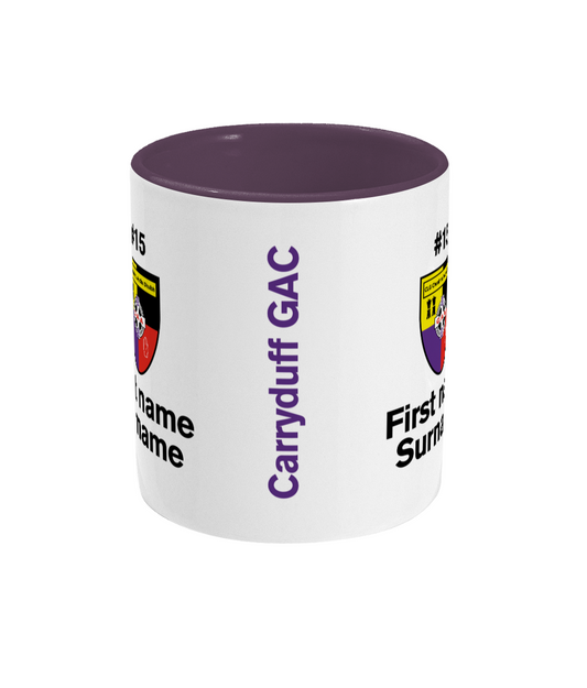 Personalised Carryduff GAC Mug