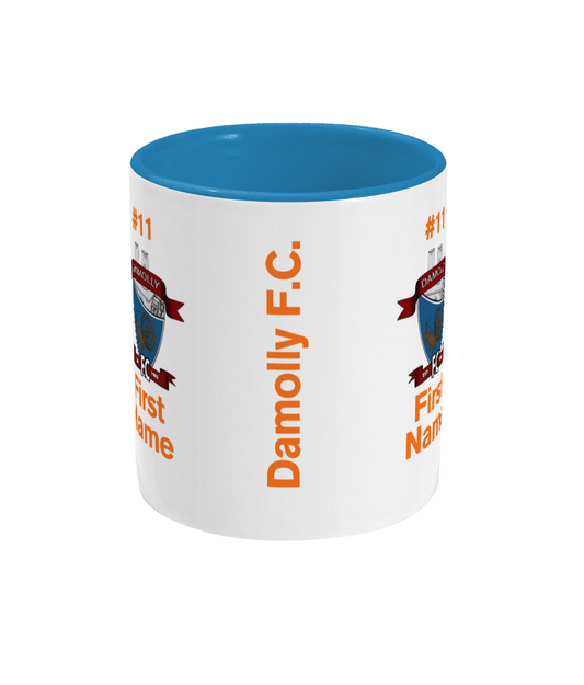 Personalised Damolly Youth F.C. Mug