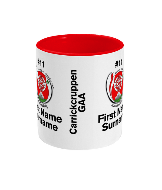 Personalised Carrickcruppen GAA Mug
