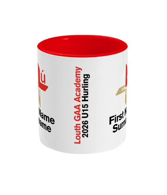 Personalised Louth GAA Academy U15 Hurling Mug