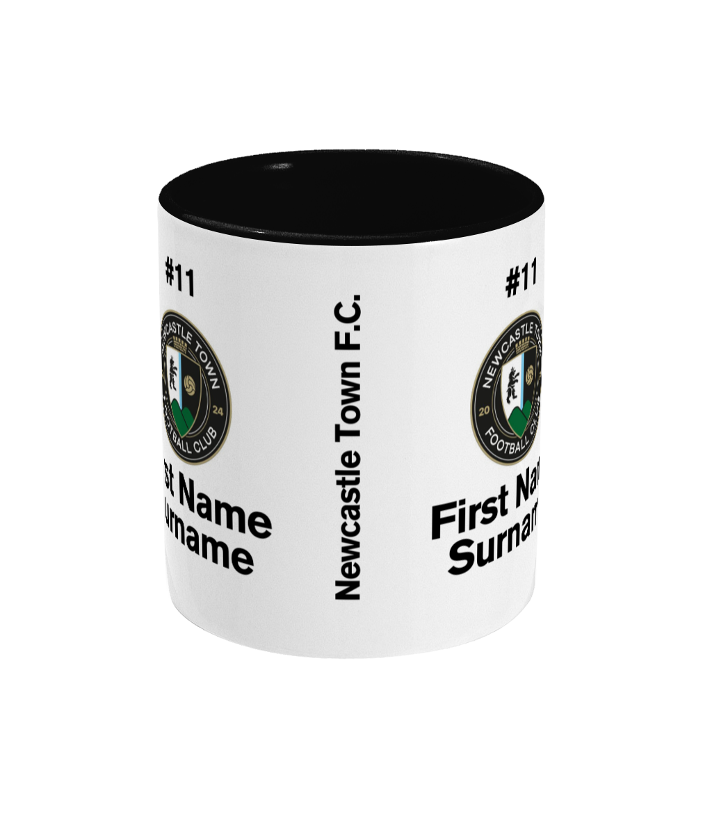 Personalised Newcastle Town F.C. Mug