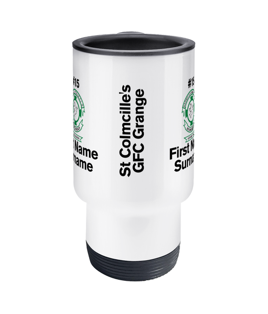 Personalised St Colmcille's GFC Grange Travel Coffee Mug