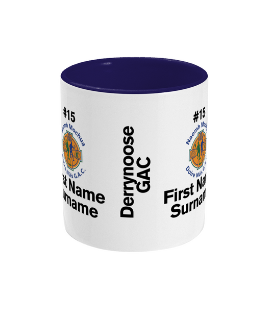 Personalised Derrynoose GAC Mug