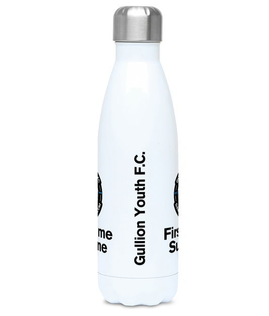 Personalised Gullion Youth F.C. Chilli Bottle