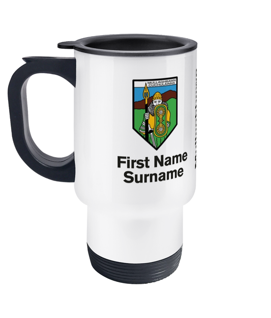 Personalised Mullaghbawn CLG Travel Coffee Mug