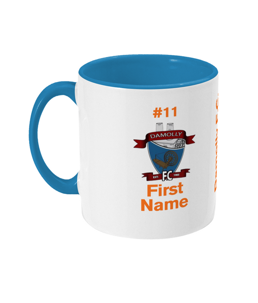 Personalised Damolly Youth F.C. Mug