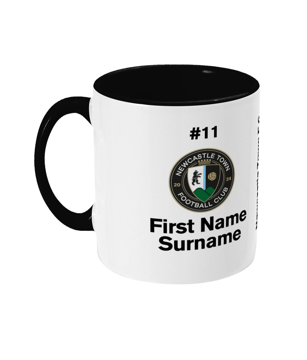 Personalised Newcastle Town F.C. Mug