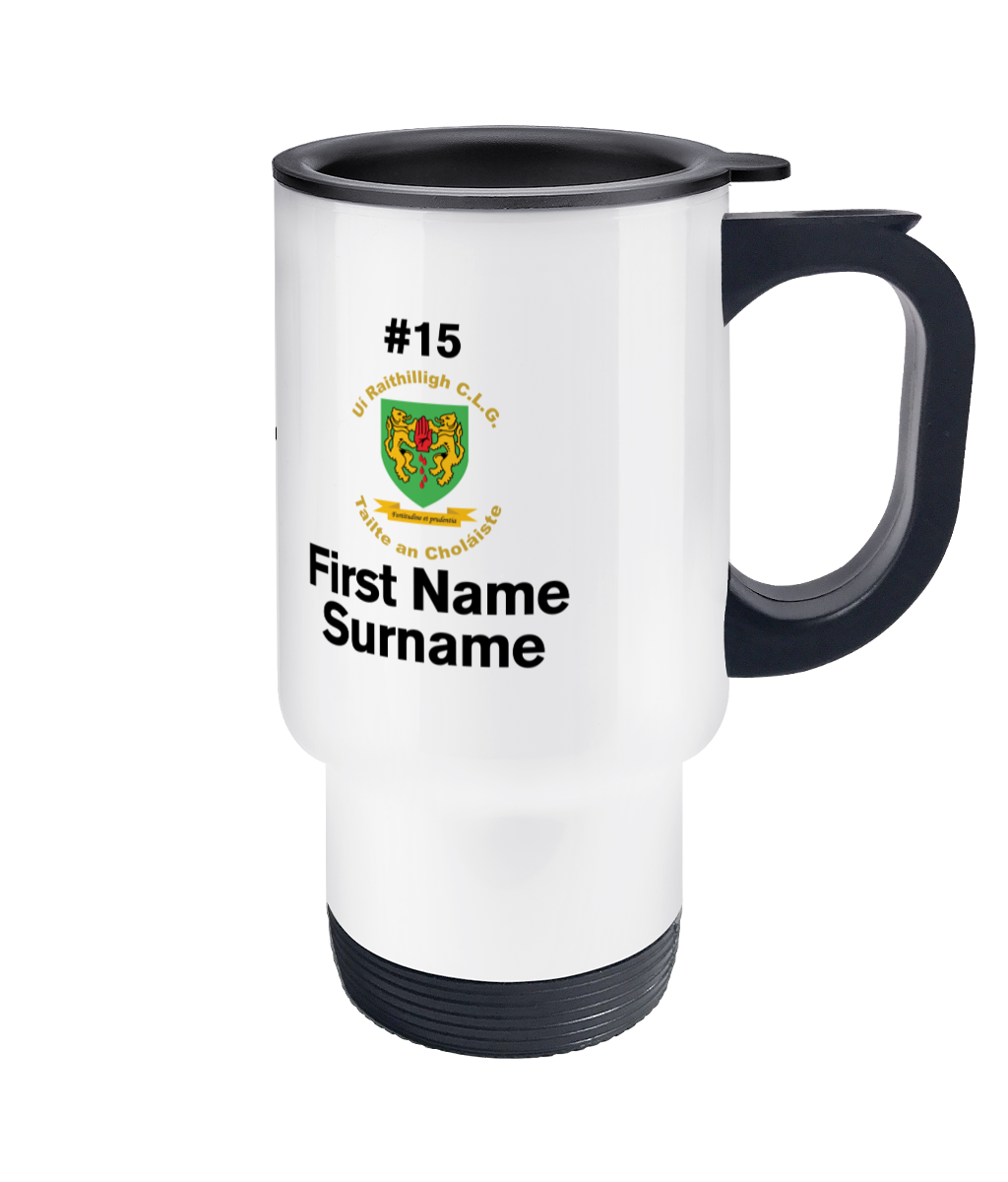 Personalised Collegeland O'Rahilly's GAC Travel Coffee Mug
