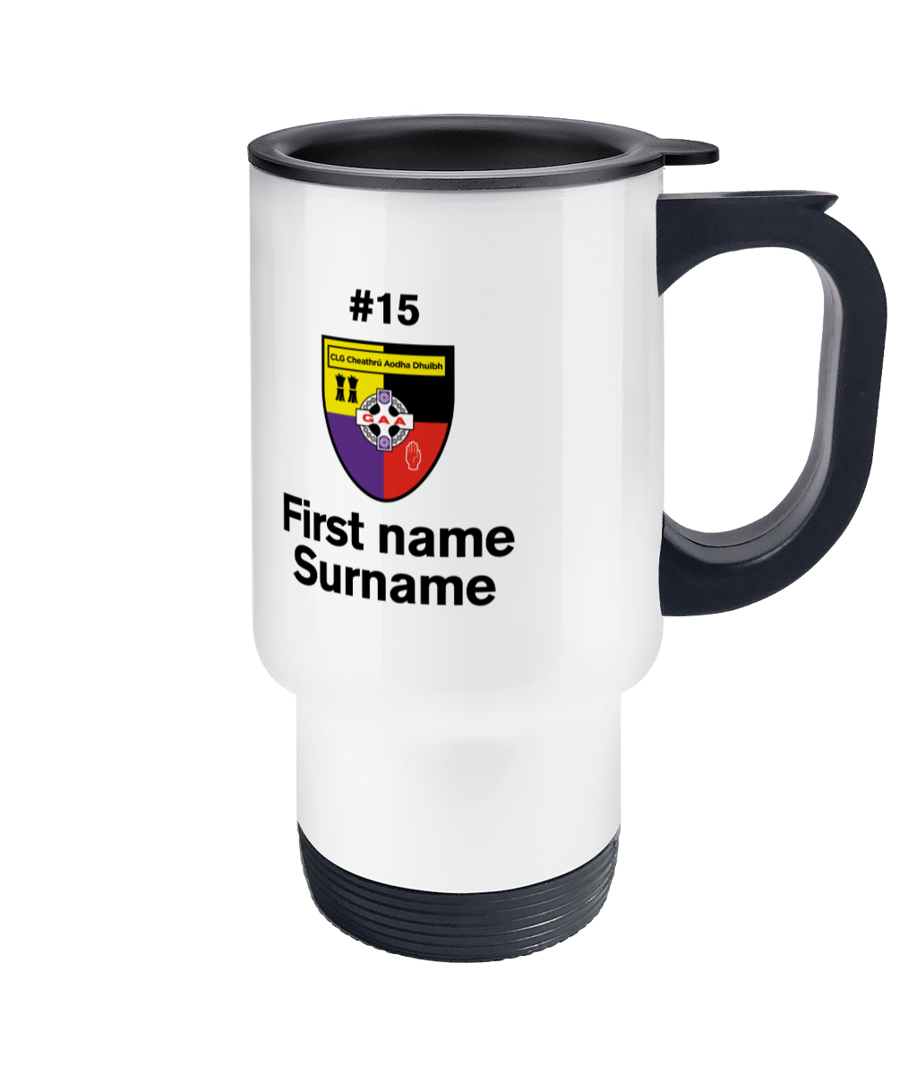 Personalised Carryduff GAC Travel Coffee Mug