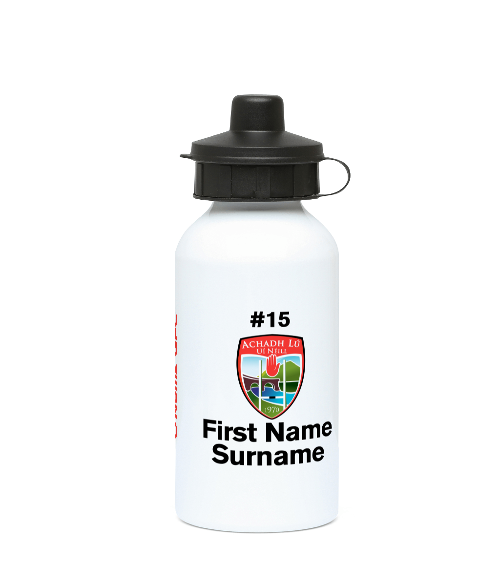 Personalised Aghaloo O'Neills GFC Water Bottle