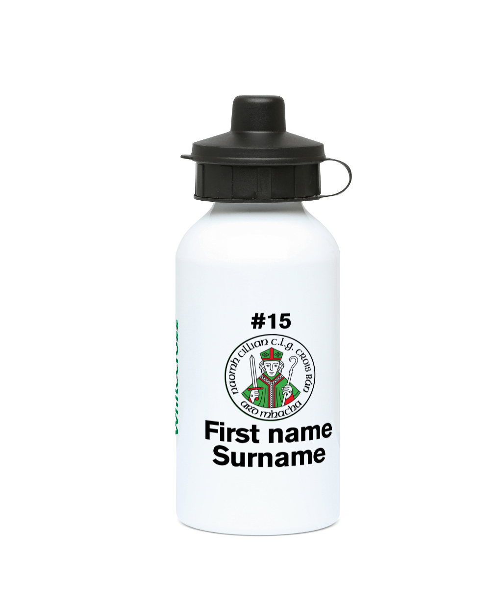 Personalised St Killian's GAC Whitecross Water Bottle