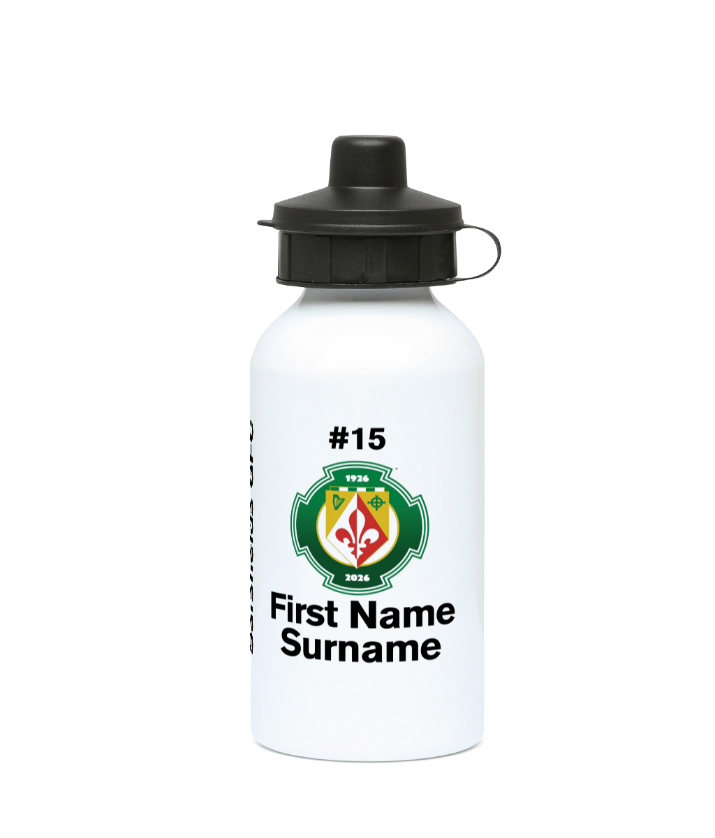 Personalised High Moss Sarsfields GFC Water Bottle