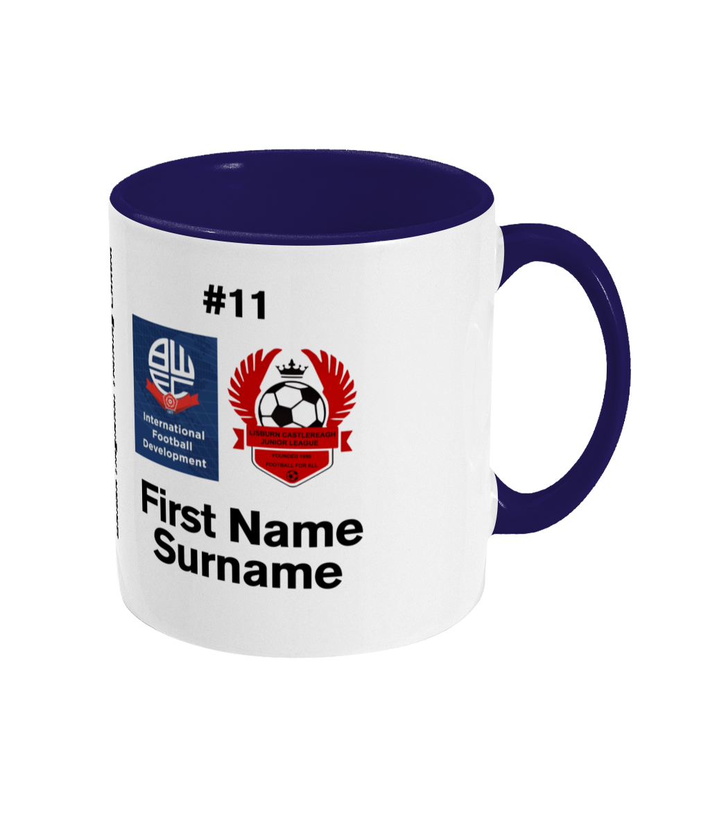 Personalised Lisburn & Bolton RTC Mug