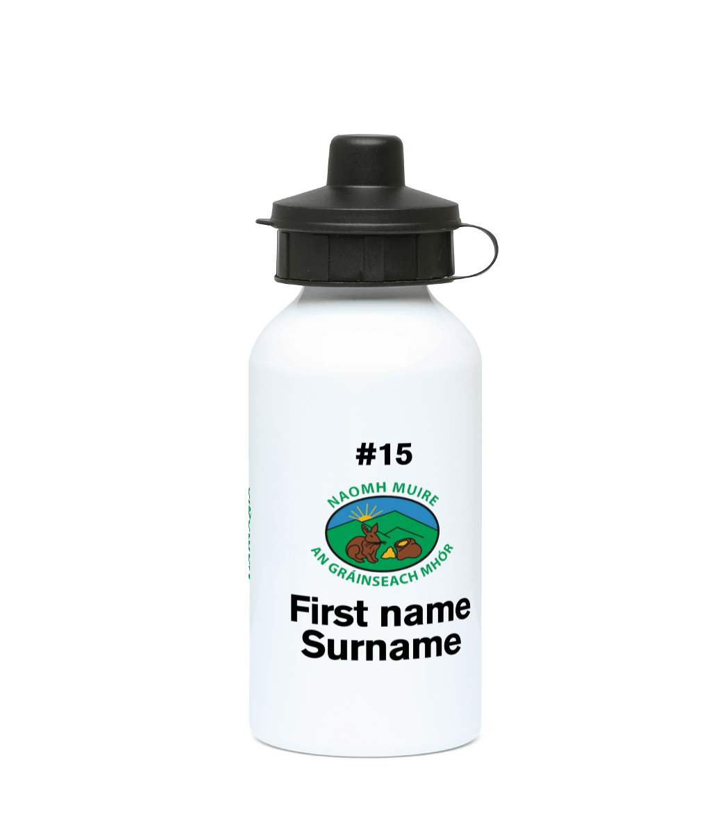 Personalised St Mary's Granemore Camogie Water Bottle