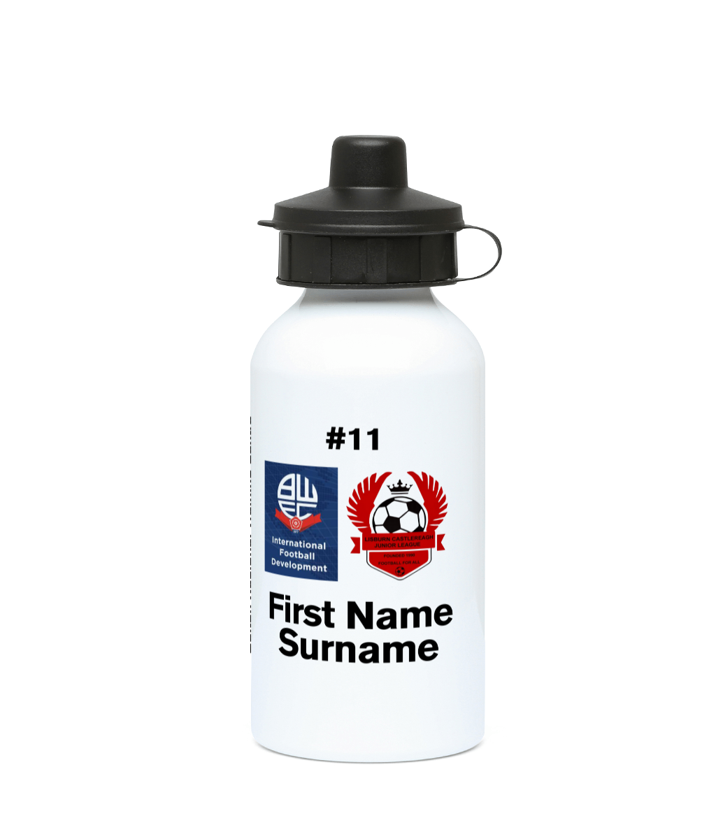 Personalised Lisburn & Bolton RTC Water Bottle