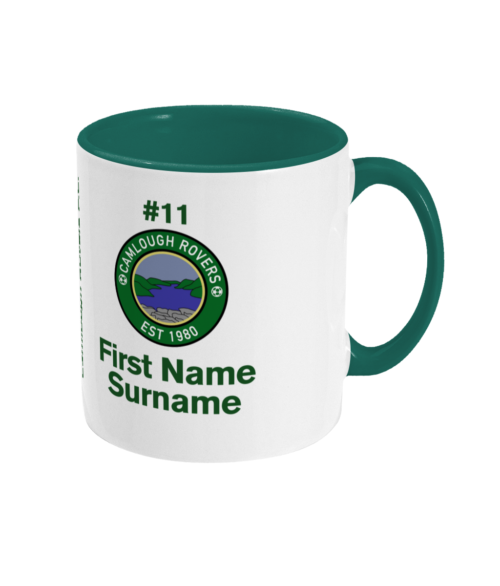 Personalised Camlough Rovers F.C. Mug