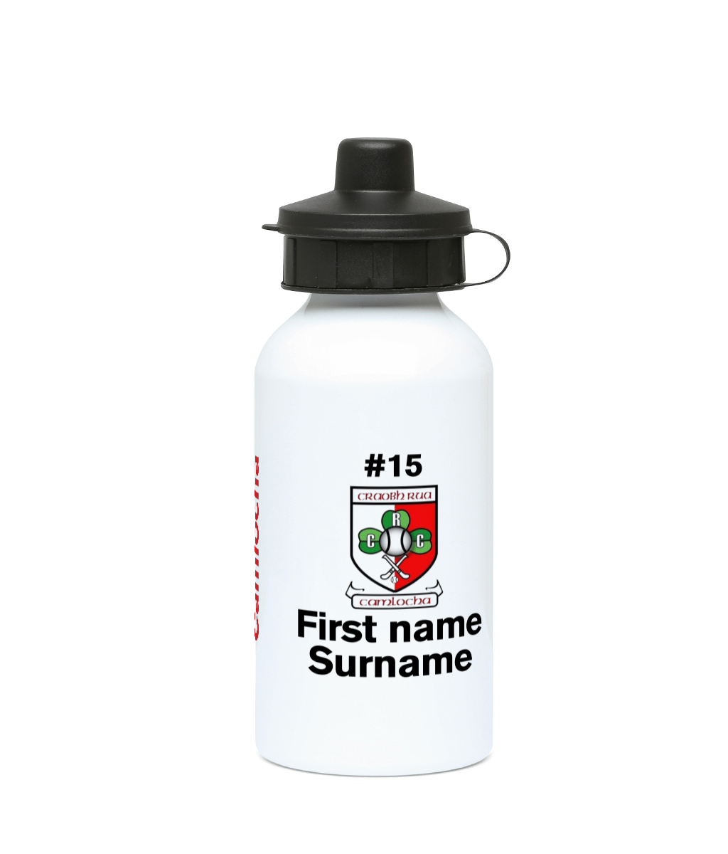 Personalised Craobh Rua Camlocha Water Bottle