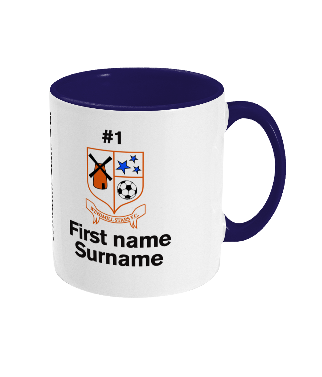 Personalised Windmill F.C. Mug