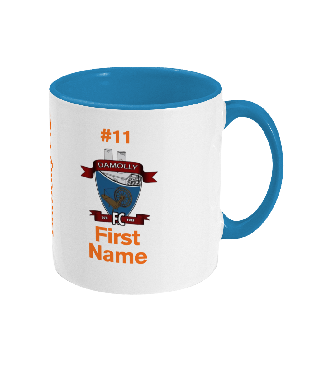 Personalised Damolly Youth F.C. Mug