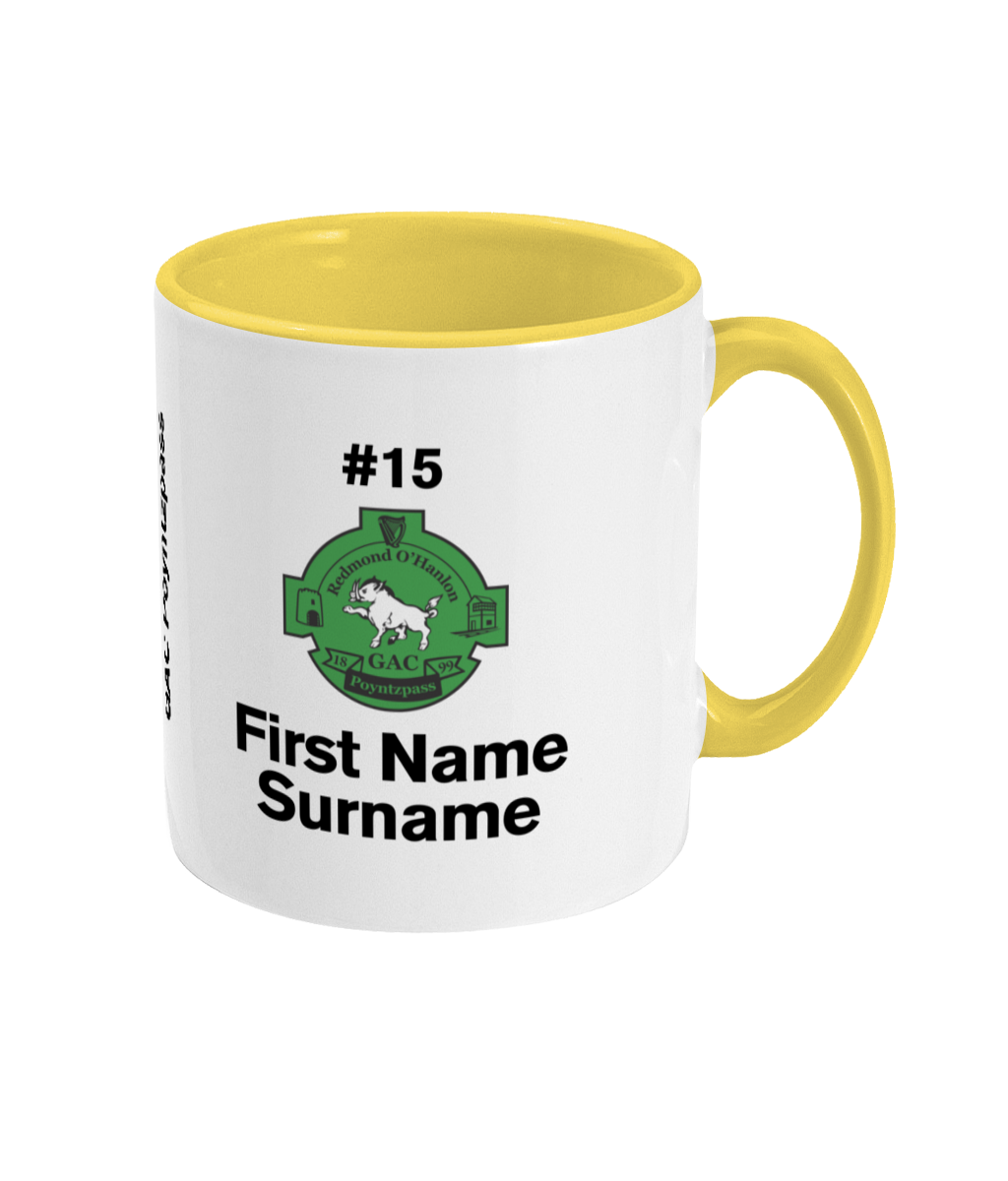 Personalised Redmond O'Hanlons GAC Poyntzpass Mug
