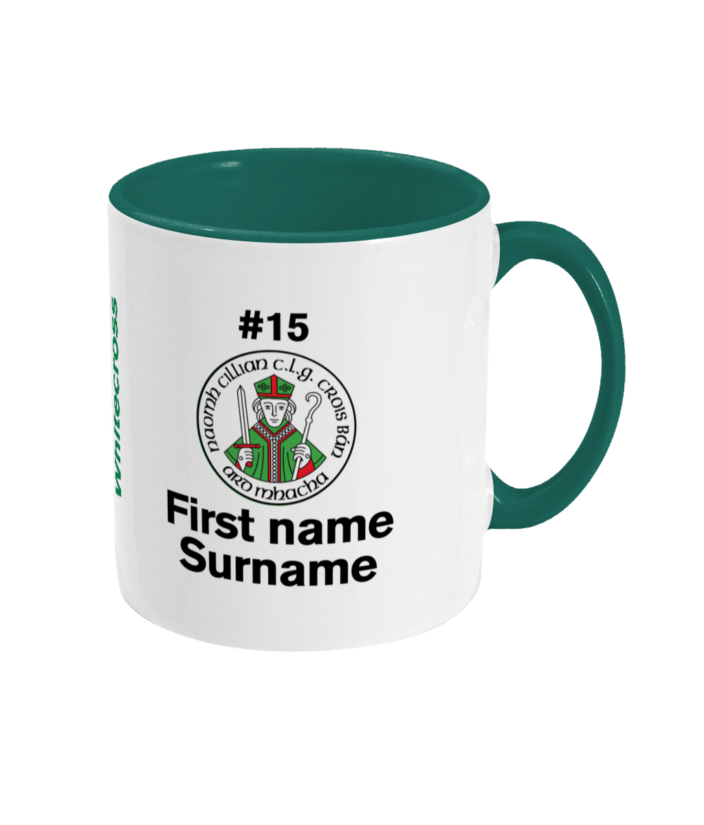 Personalised St Killian's GAC Whitecross Mug