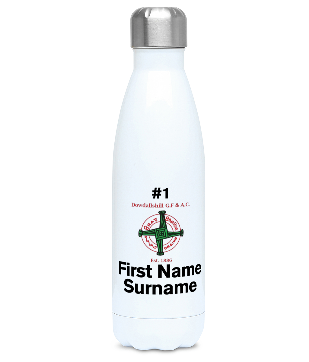 Personalised Dowdallshill G.F & A.C Contour Bottle