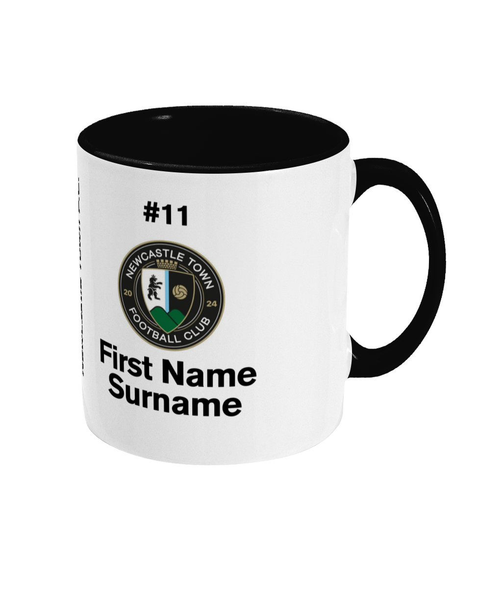 Personalised Newcastle Town F.C. Mug