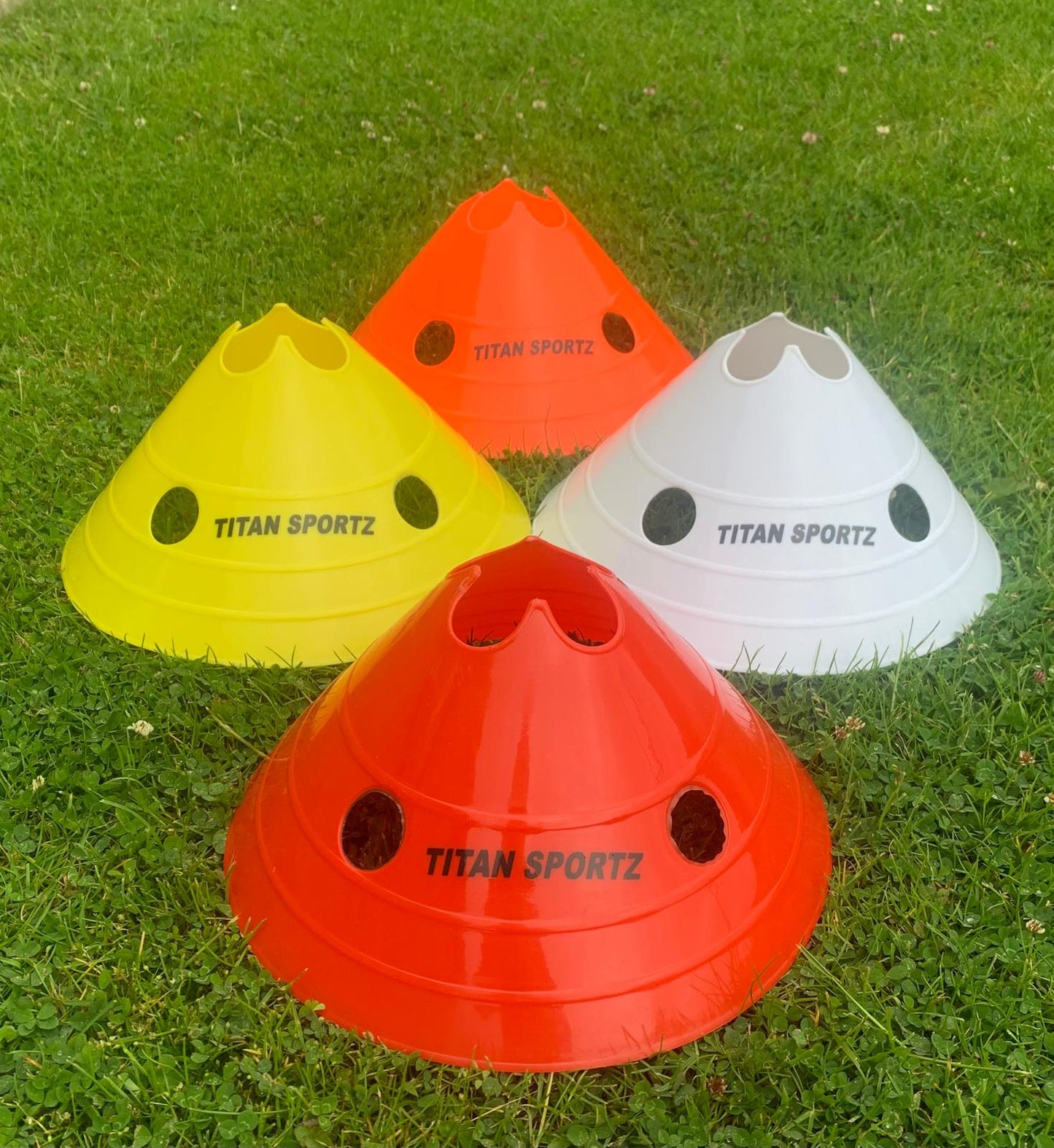 6-inch Multi-coloured Cones (Pack of 40)