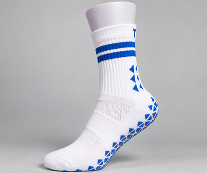 Derrynoose GAC Grip Socks (White/Blue)