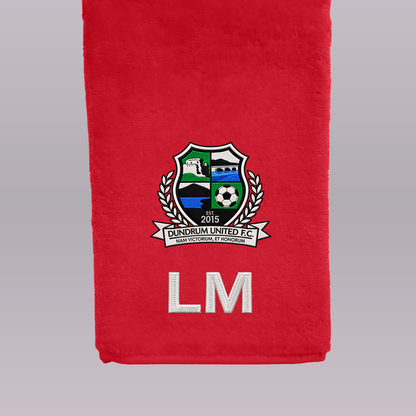 Dundrum United F.C. Personalised Golf Towel