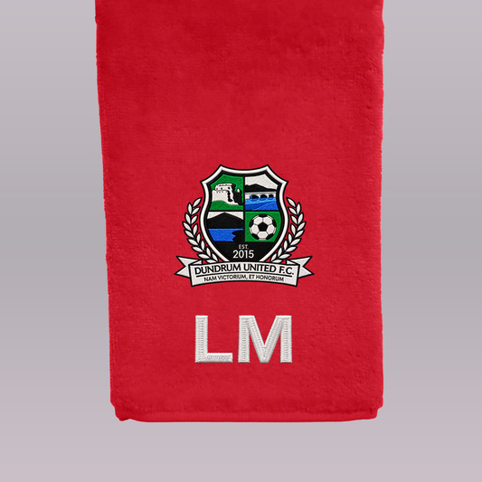 Dundrum United F.C. Personalised Golf Towel