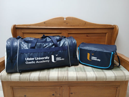 Retro Ulster University Bootbag & Kitbag Bundle