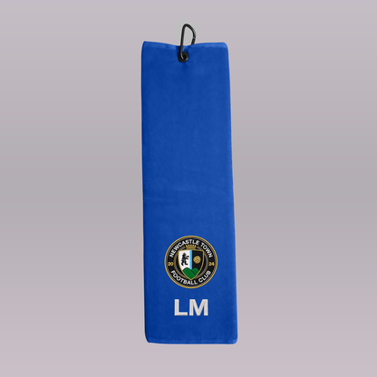 Newcastle Town F.C. Personalised Golf Towel