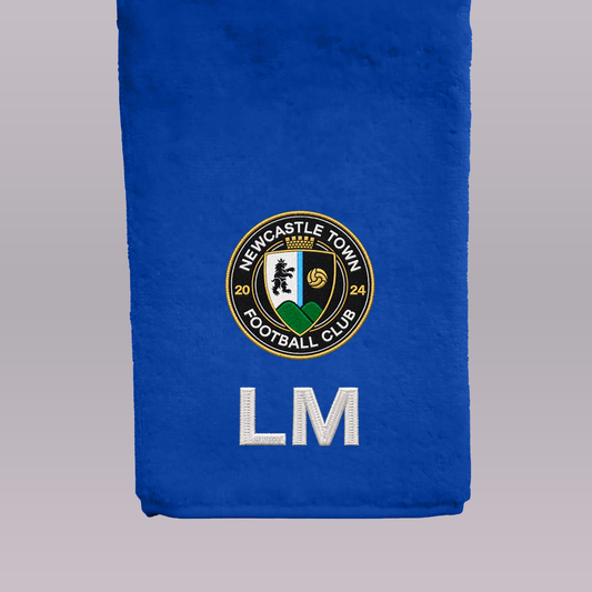 Newcastle Town F.C. Personalised Golf Towel