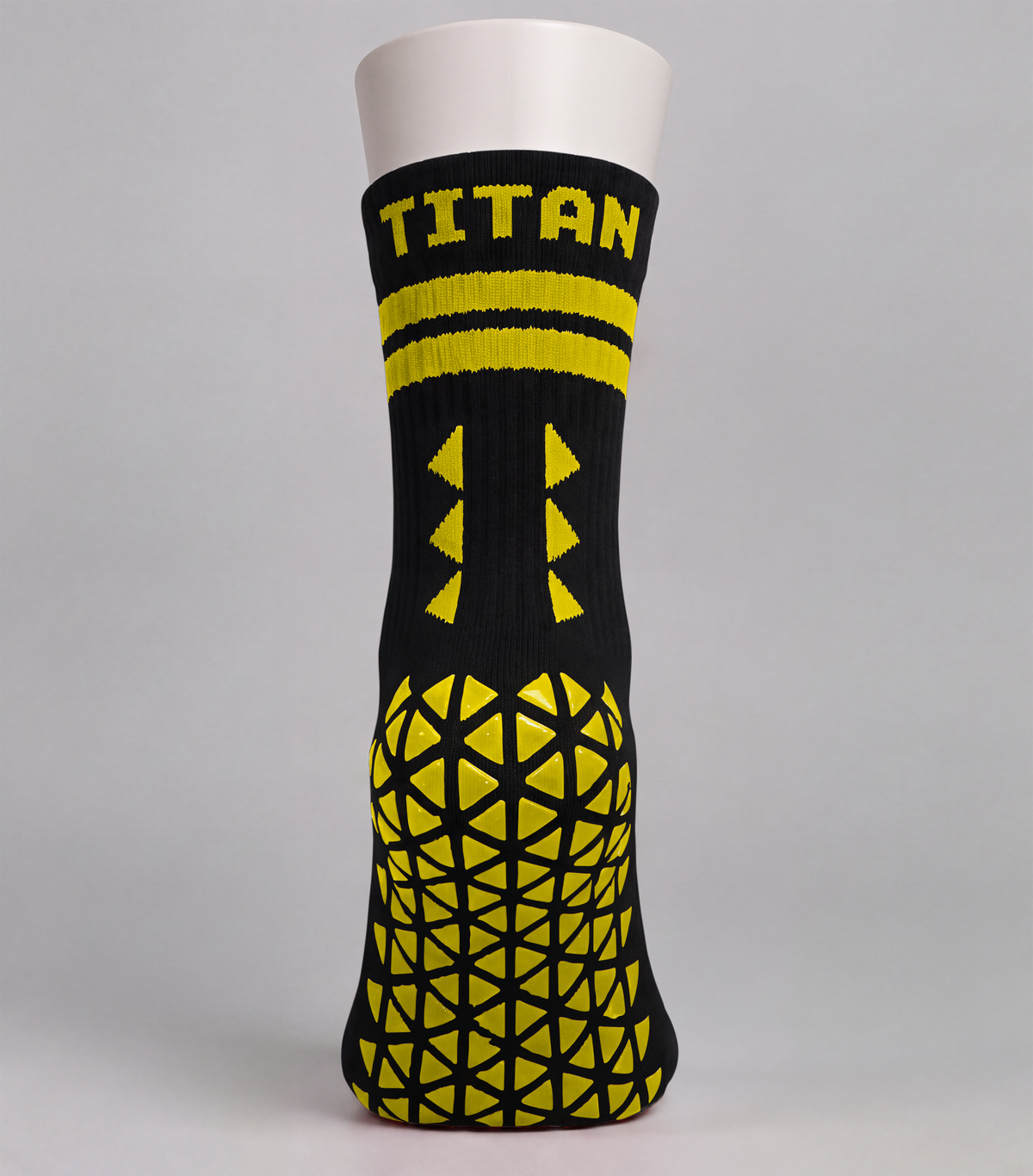 Glenn GAC Grip Socks (Black/Yellow)
