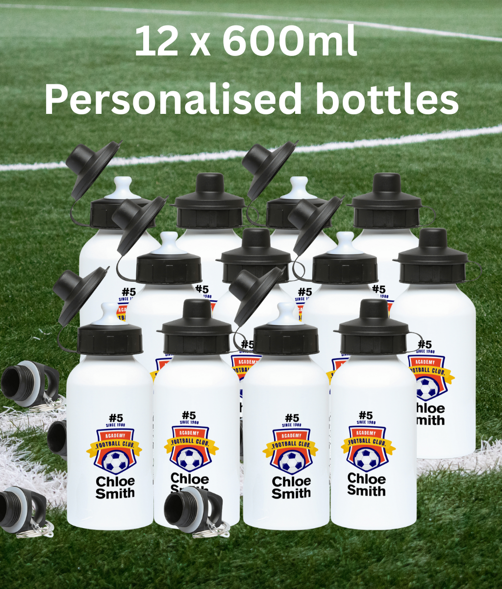 Squad Personalised Bottle Bundle