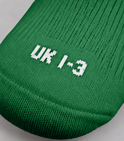 Annaclone GAC Grip Socks (Green/White)