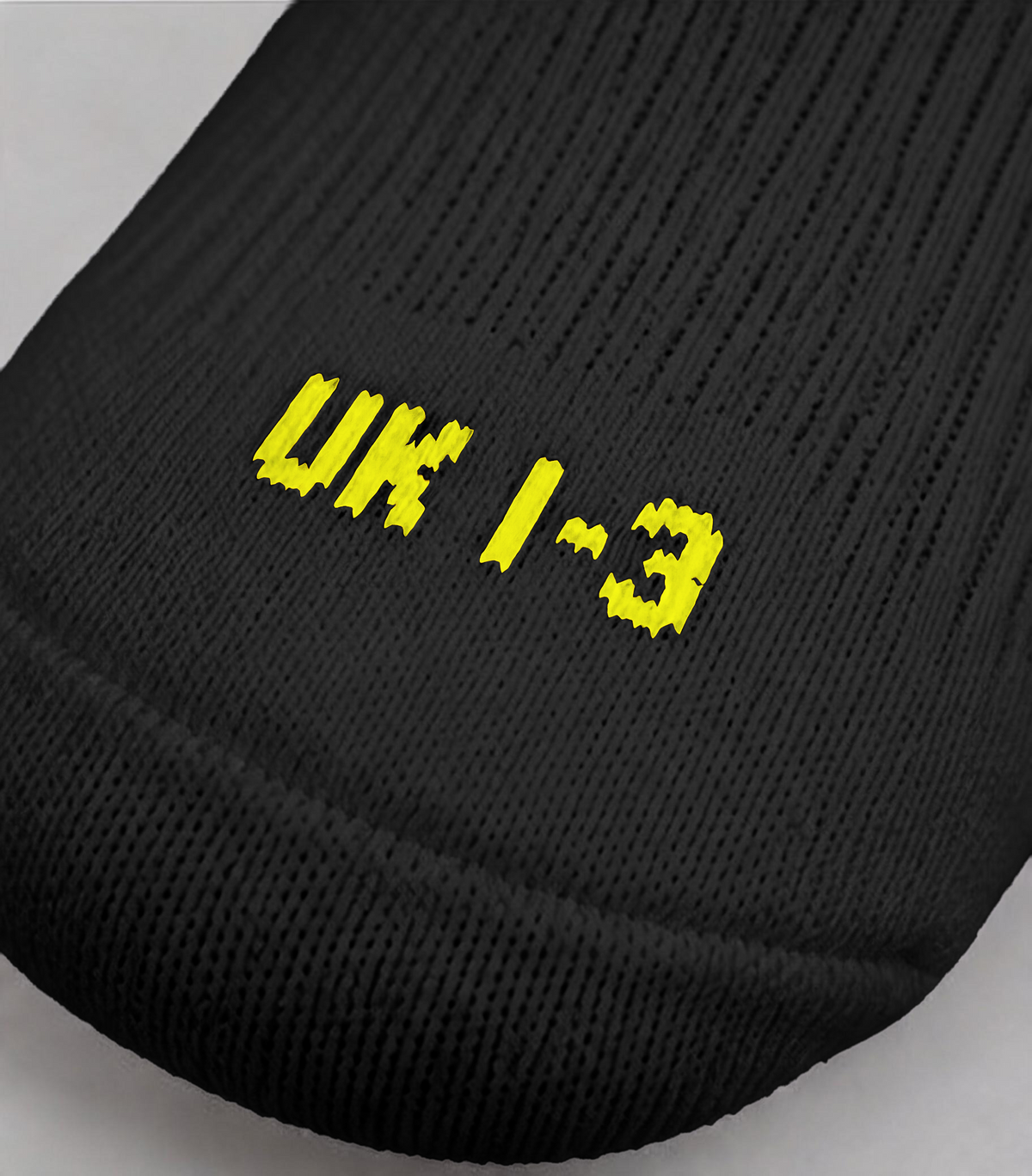 Glenn GAC Grip Socks (Black/Yellow)