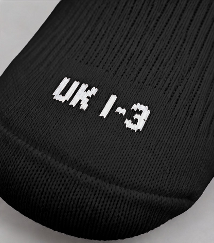 Newcastle Town F.C. Grip Socks (Black/White)